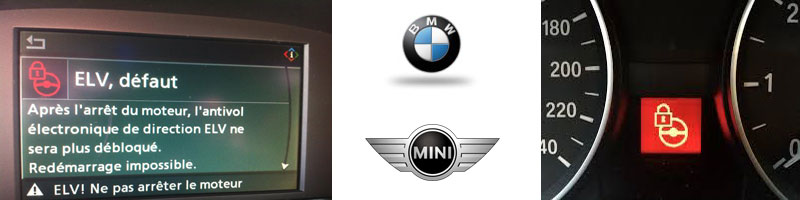 ELV, Défaut BMW / MINI ELV, Défaut BMW / MINI