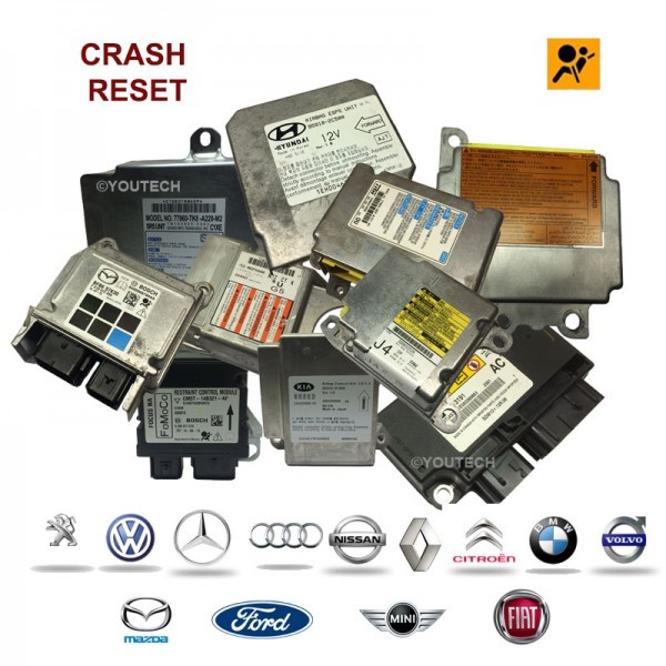 Réparation calculateur airbag TRW 3C0909605F 3C0909605J 3C0909605M 5N0959655A