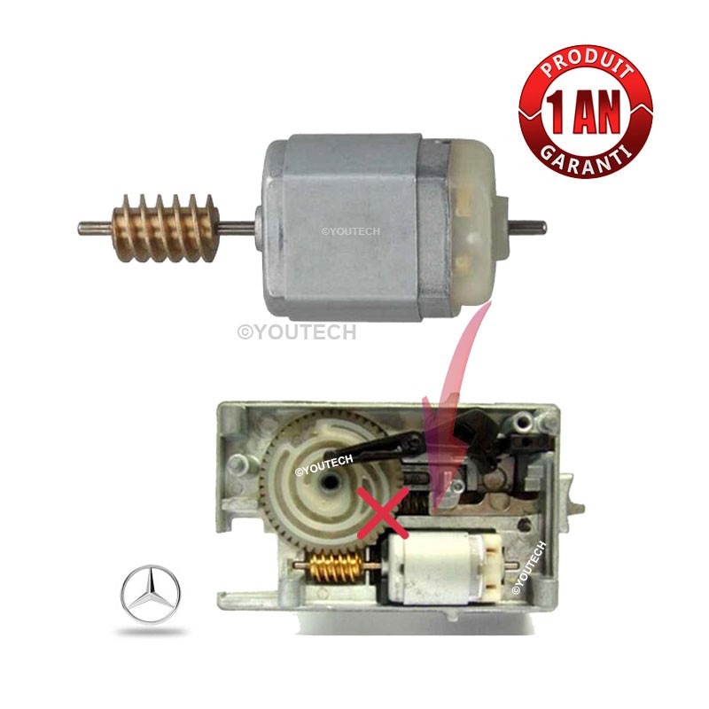 moteur elv verrou de colonne Mercedes W204