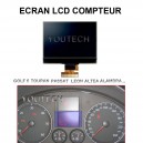 Ecran Lcd compteur golf 5 Touran Sharan Passat Leon altea