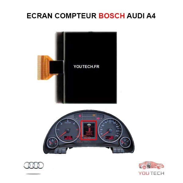 Ecran Lcd compteur AUDI A4