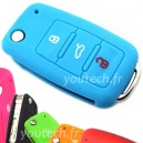 Housse coque silicone clé VW Seat Skoda