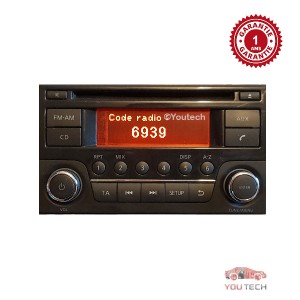 Réparation Autoradio Nissan Qashqai problème affichage écran LCD