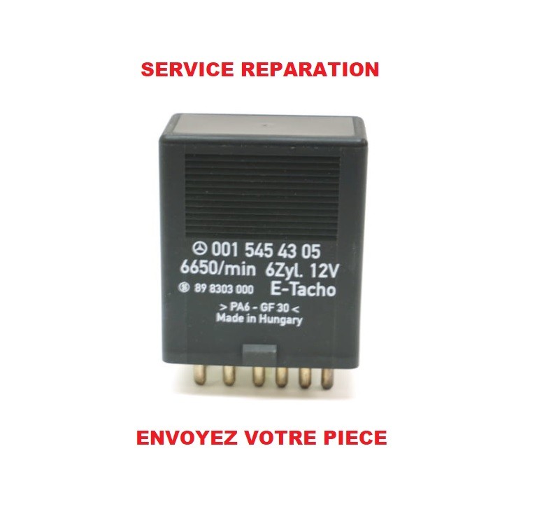 0015454305 Réparation relais pompe à carburant R107 W126 W123