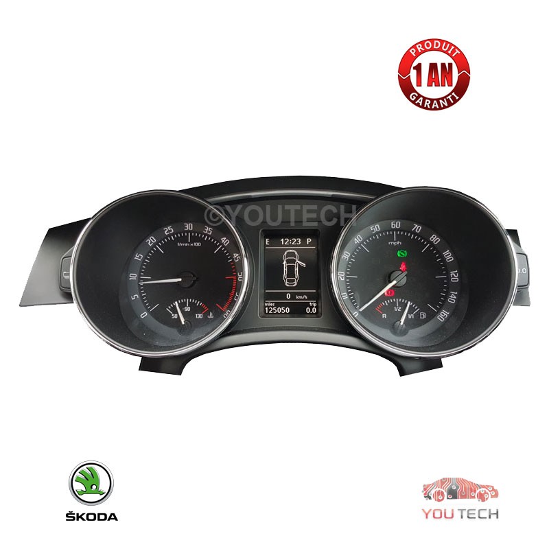 Réparation compteur Skoda Superb B6 3T