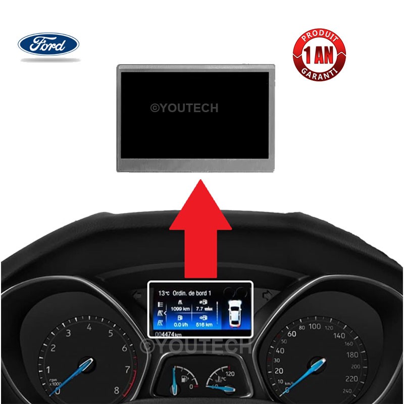 Ecran LCD compteur Ford Kuga 2