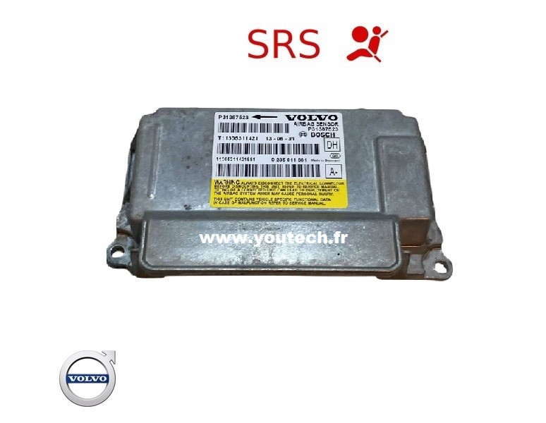 Réparation calculateur airbag P313875223 VOLVO V60