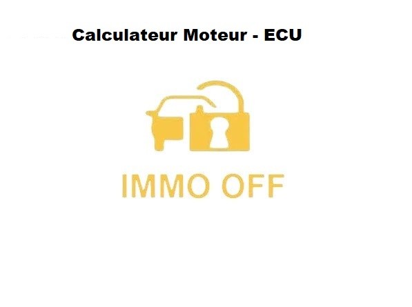 Réparation anti-démarrage calculateur moteur