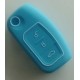 Housse coque silicone clé Ford 