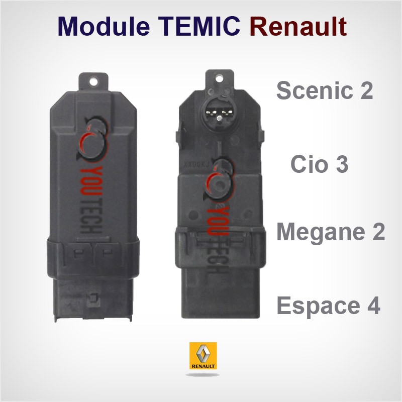 Démonter le moteur module Temic du lève vitre sur Megane 2