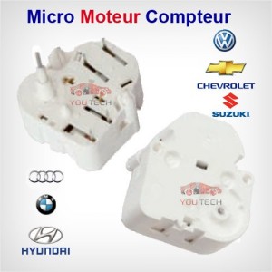 Micro moteur compteur Cruz Jetta Swift BMW